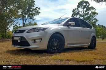 FORD FIESTA LUX MATTE BLACK